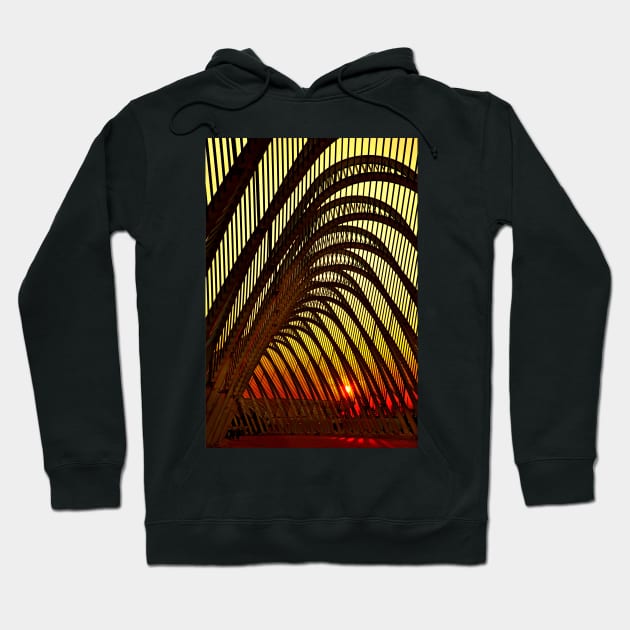 Olympic sunset in Athens Hoodie by Cretense72